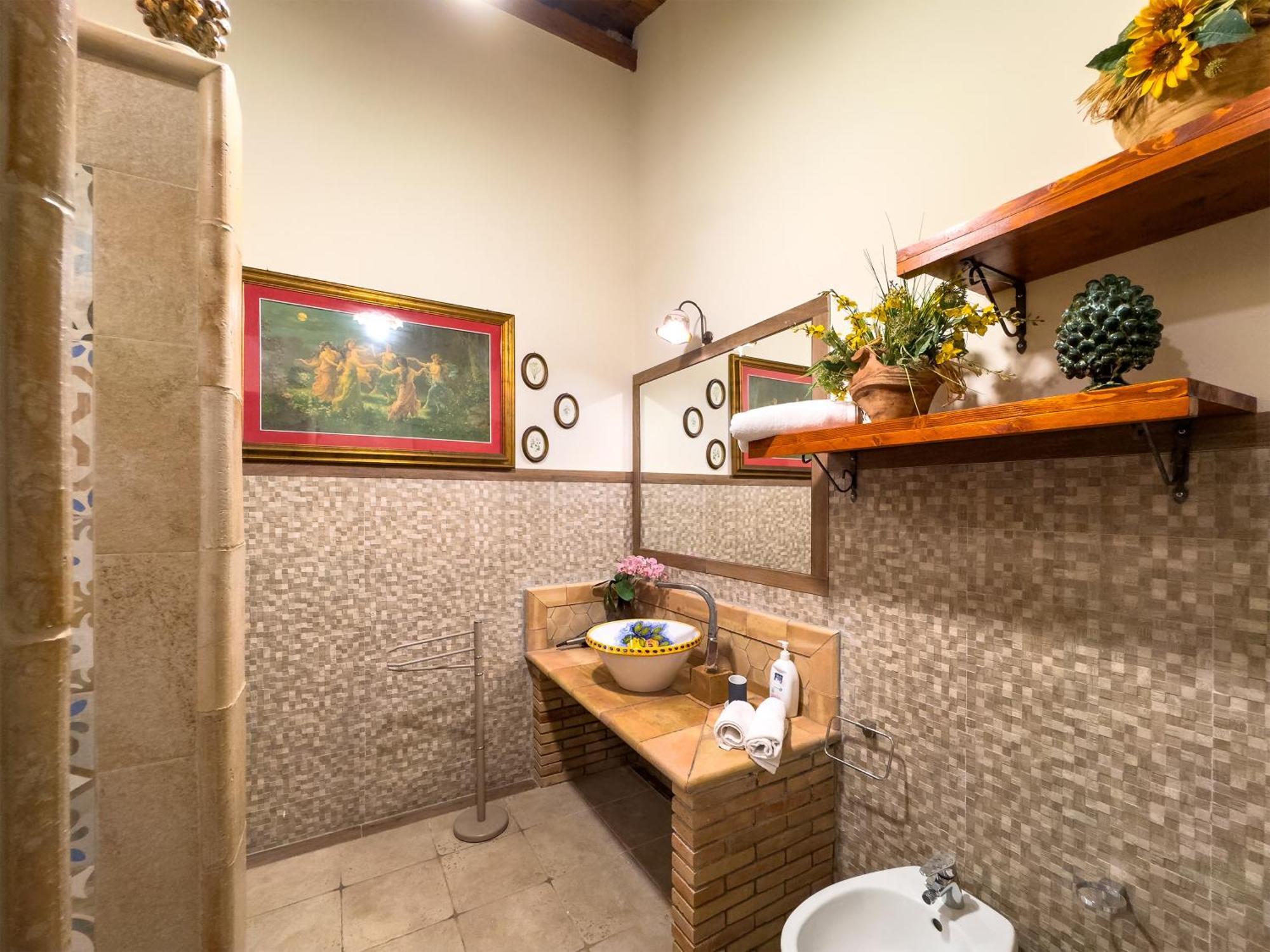 Villa Del Gelso Chalet Nel Parco Delletna 马斯卡利 外观 照片
