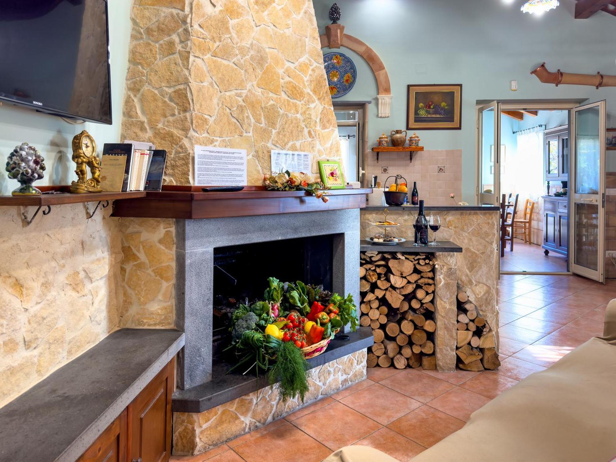 Villa Del Gelso Chalet Nel Parco Delletna 马斯卡利 外观 照片